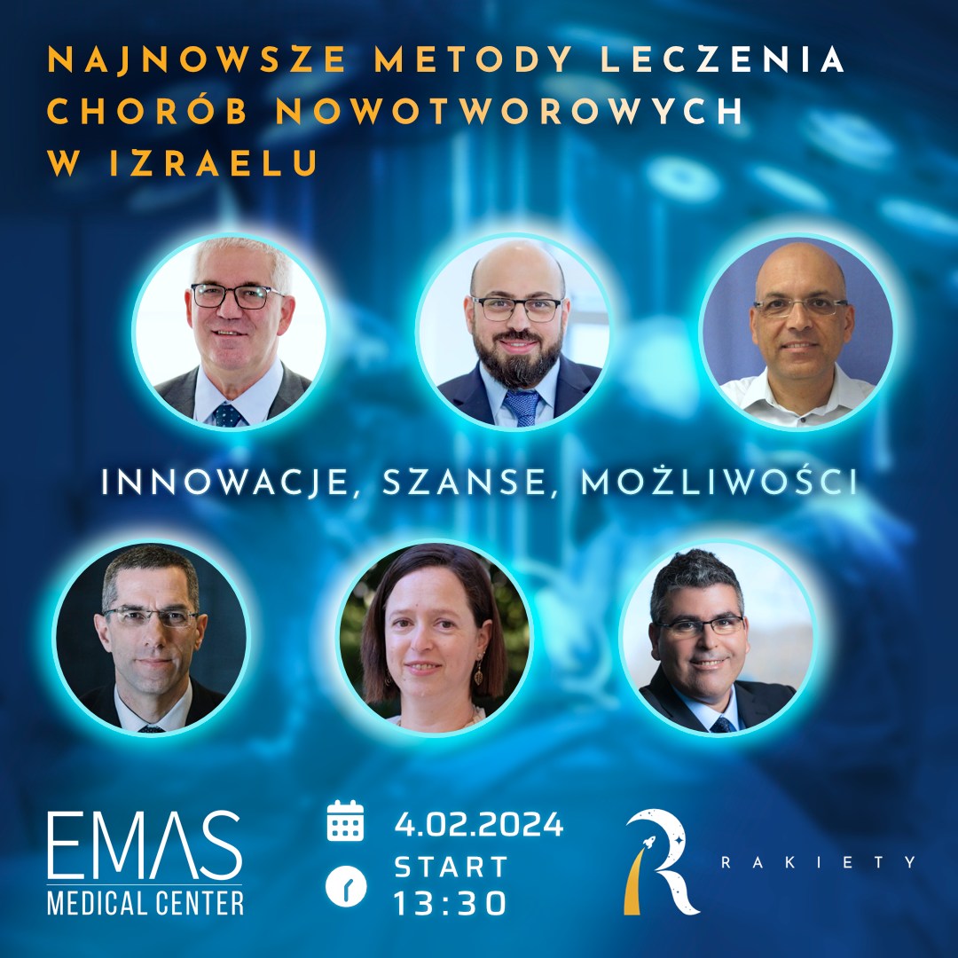Nagranie konferencji wideo – Najnowsze metody leczenia chorób nowotworowych w Izraelu